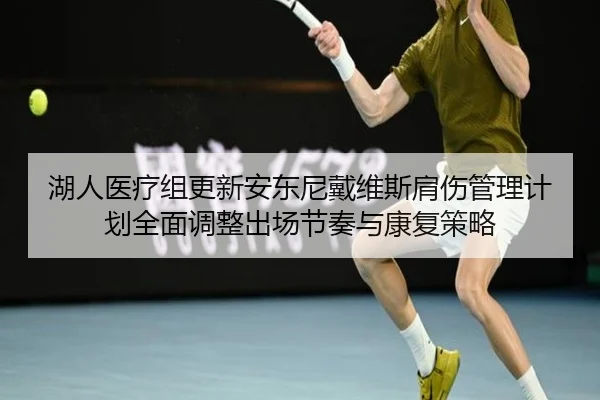 湖人医疗组更新安东尼戴维斯肩伤管理计划全面调整出场节奏与康复策略